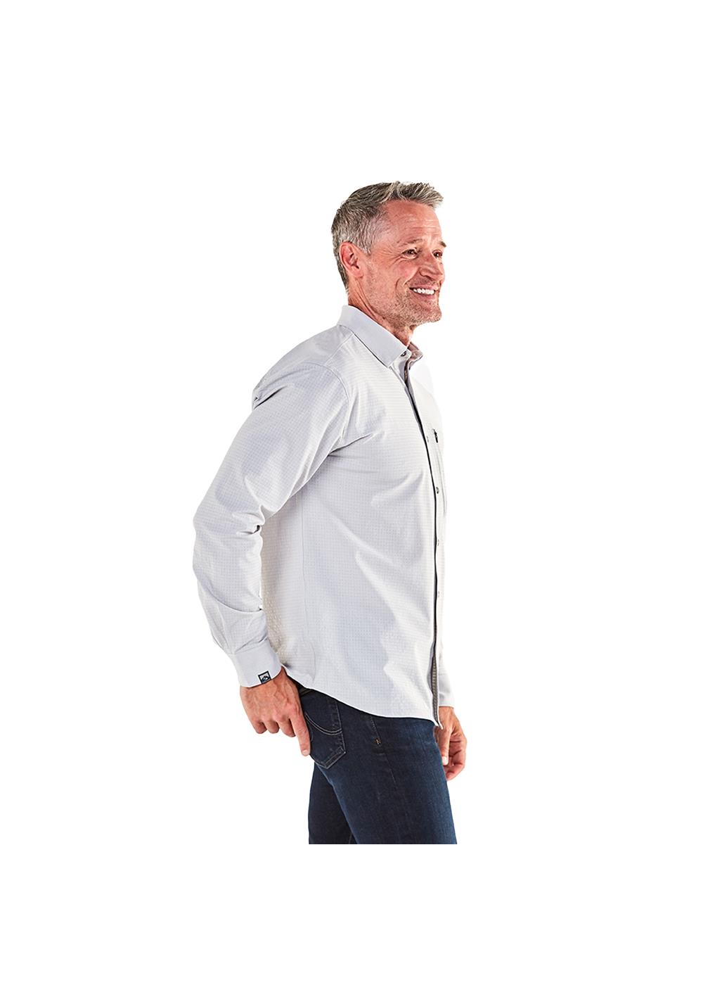 Storm Creek Men's Naturalist 4-Way Stretch Long Sleeve Outdoor Shirt 43