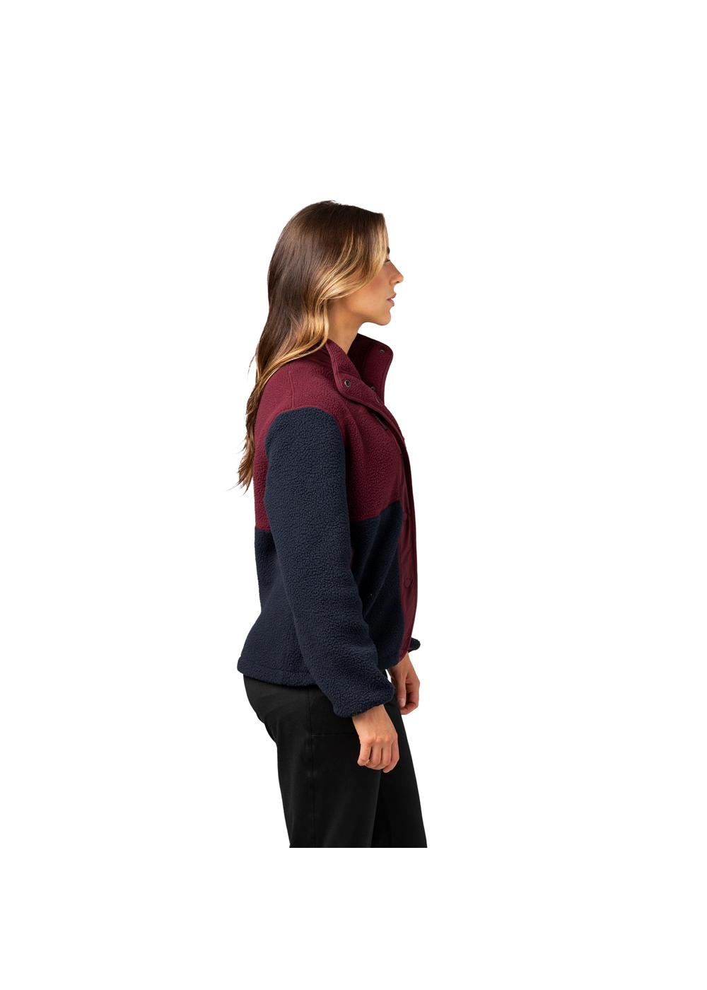 Storm Creek Women's Warm Up Colorblock Sherpa Fleece Jacket 43