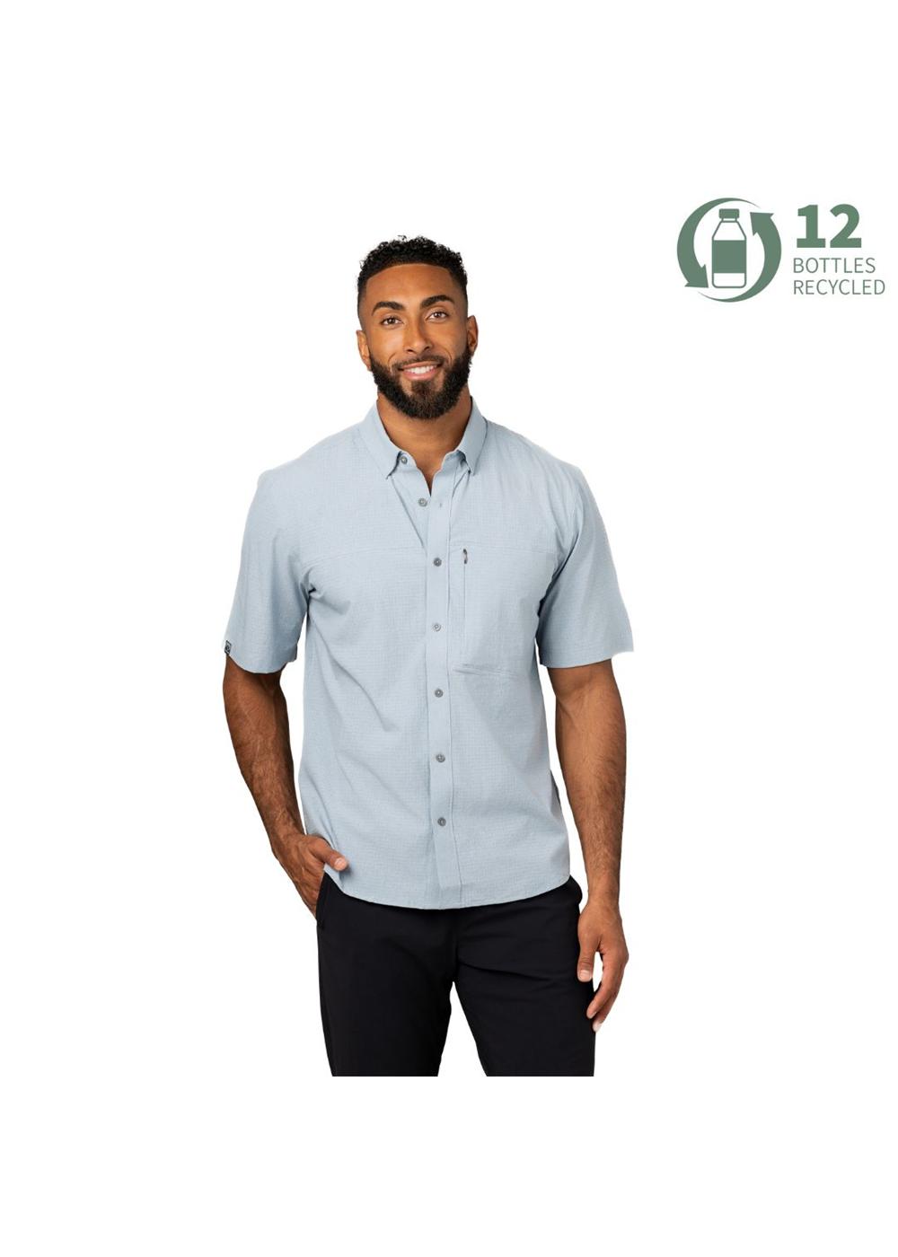 Storm Creek Men's Naturalist 4-Way Stretch Short Sleeve Outdoor Shirt 25
